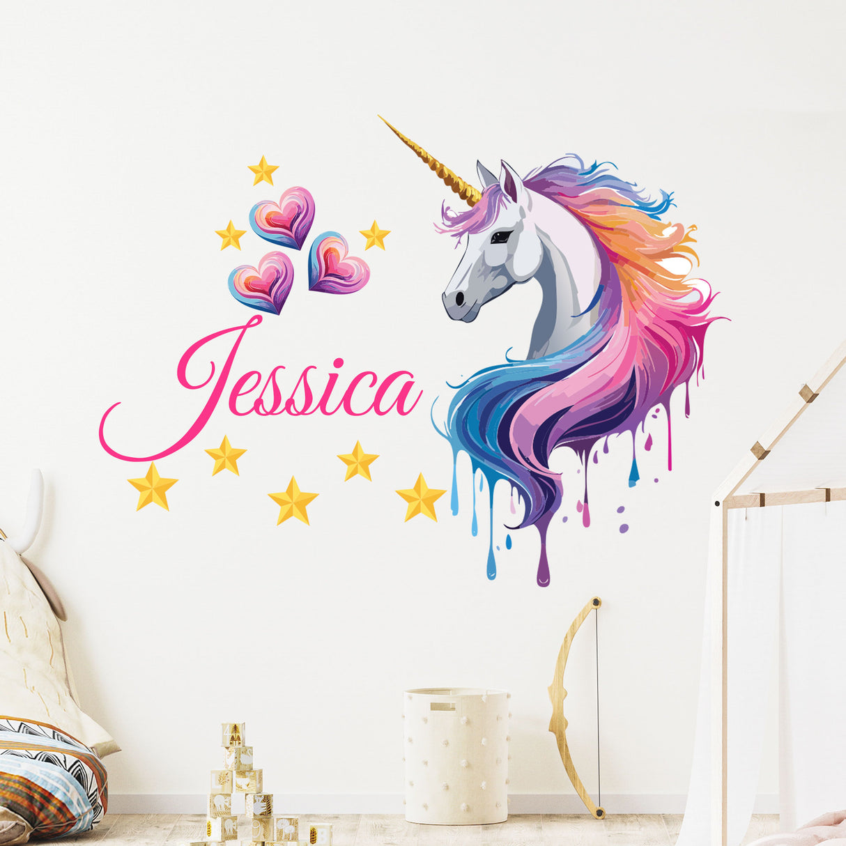 Unicorn wall stickers