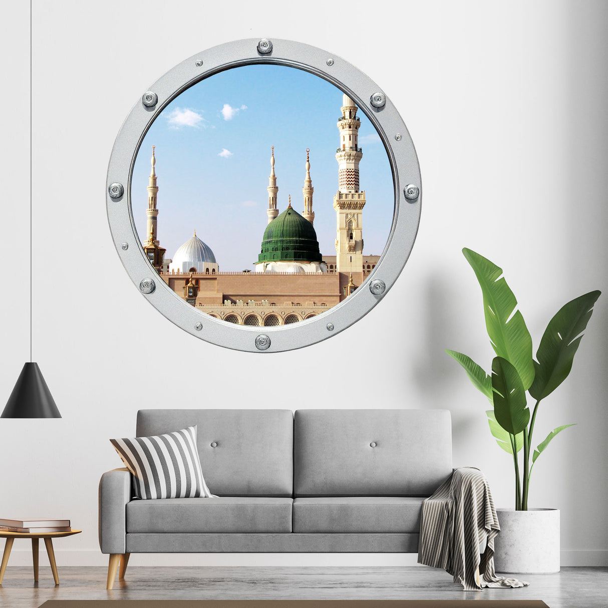 Masjid Nabawi Islamic 3D Wall Decals