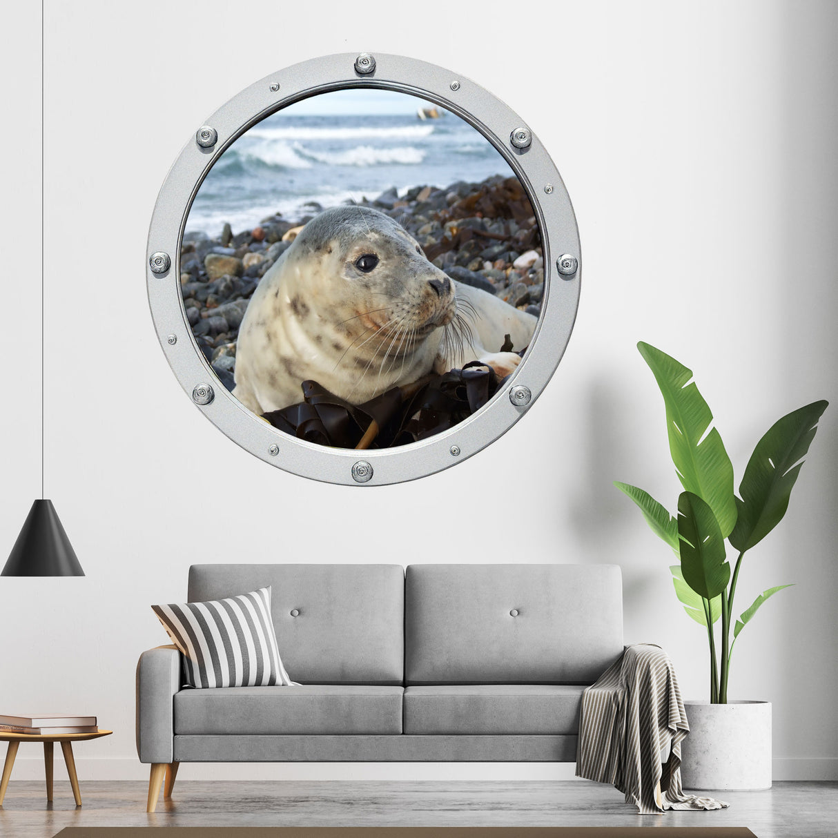 Seal Pup 3D Nautical Underwater Decals