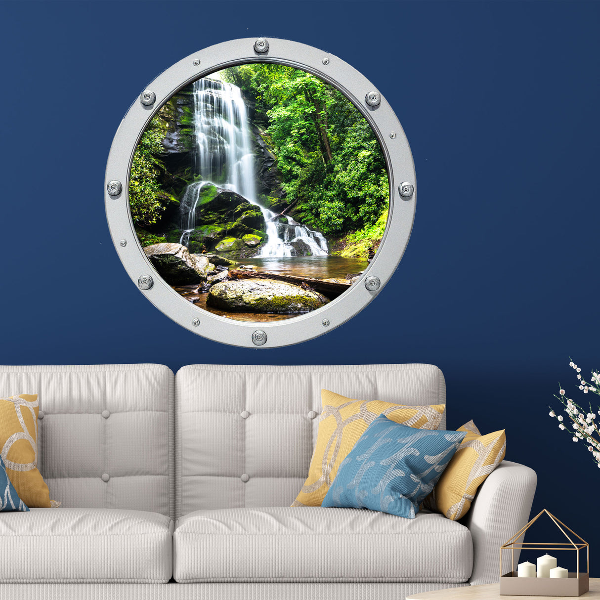 Fountain 3D Porthole Decals