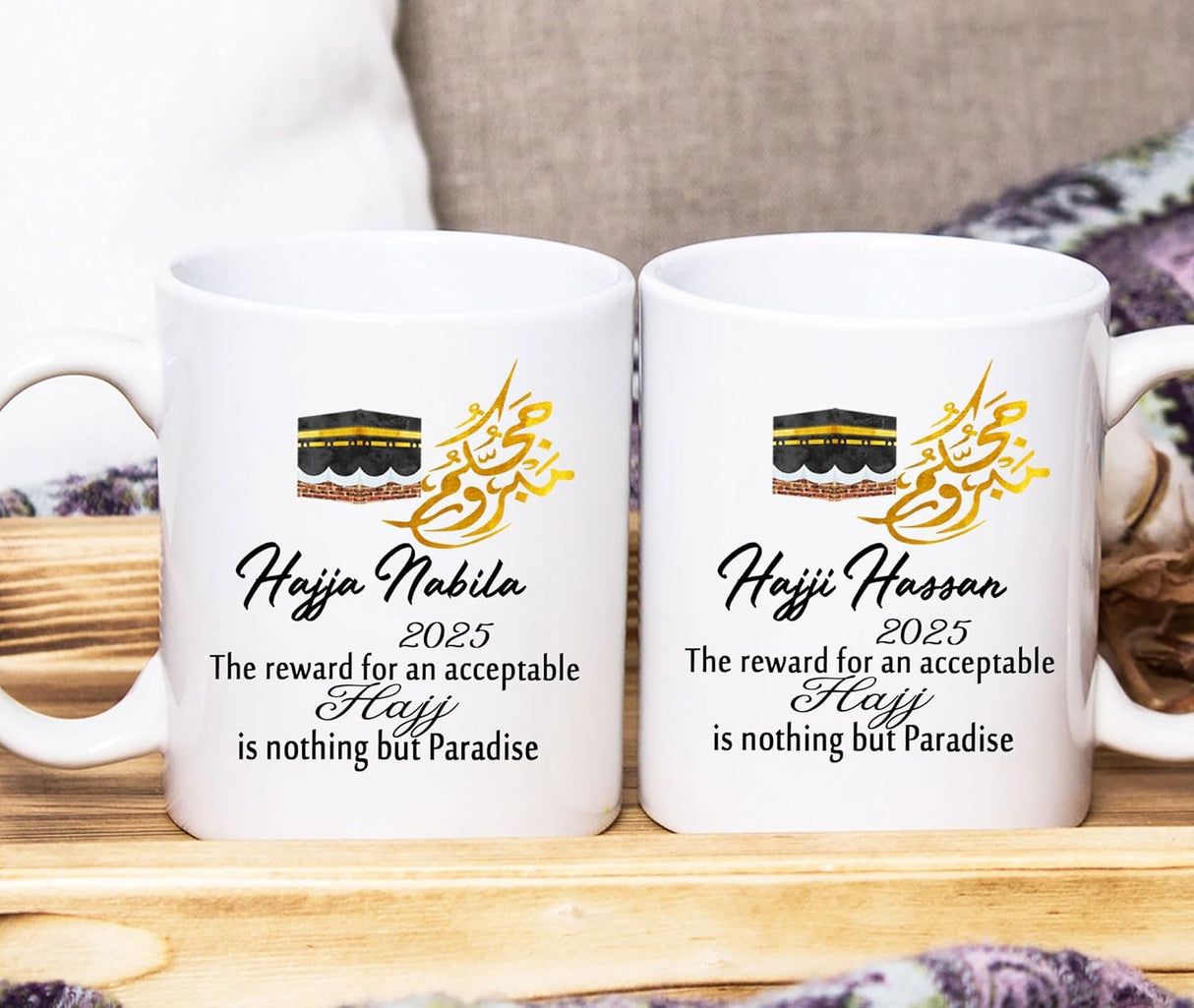Hajj Mubarak Mugs Gift