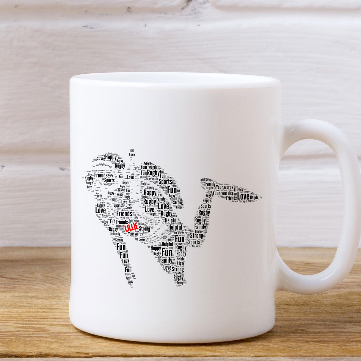 Personalised Diver Word Art Print Mug, Custom Scuba diving Figure word cloud Gift Mug, Printed Underwater diving Birthday Christmas gifts