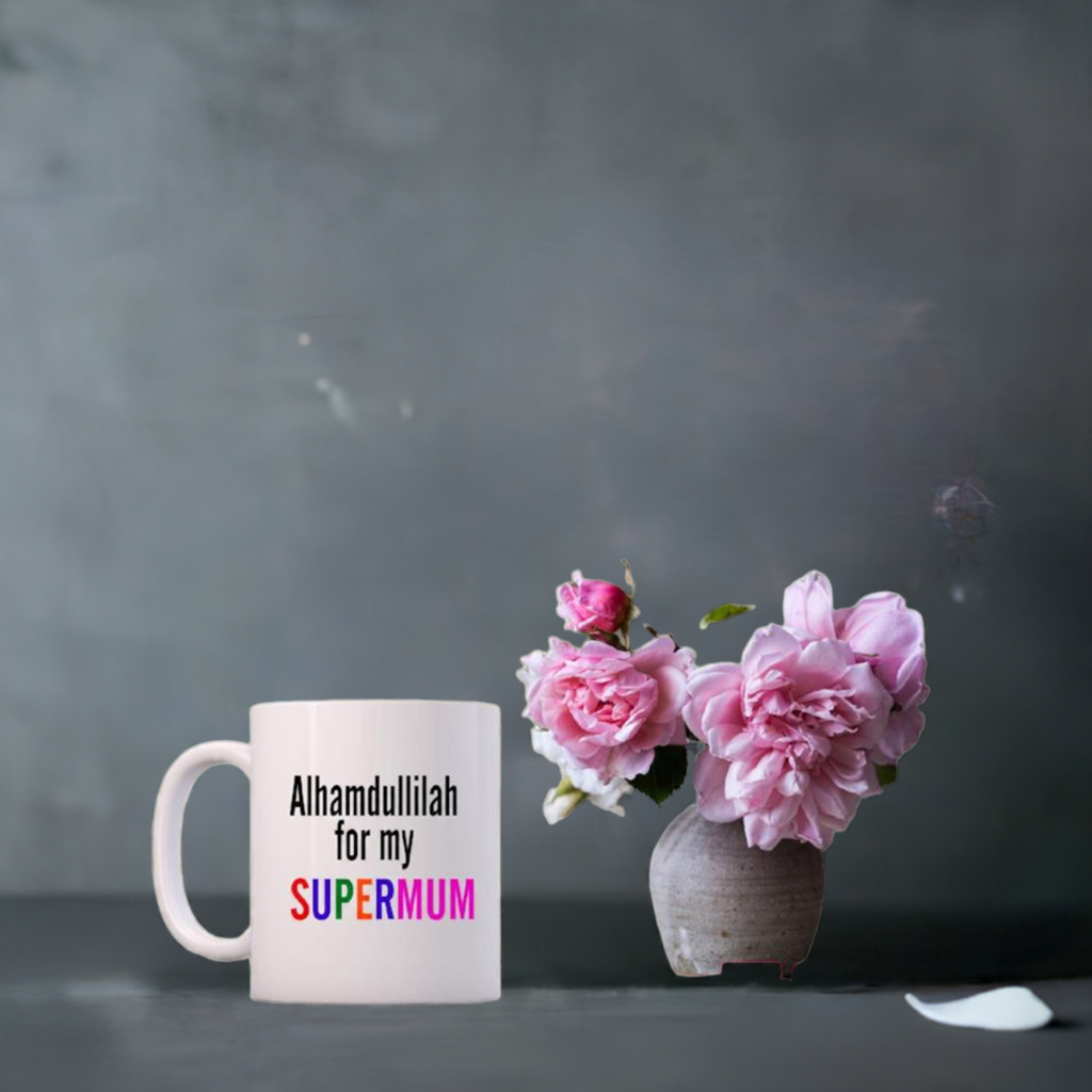 Alhamdulillah for my SuperMum - Muslim Gift Mug