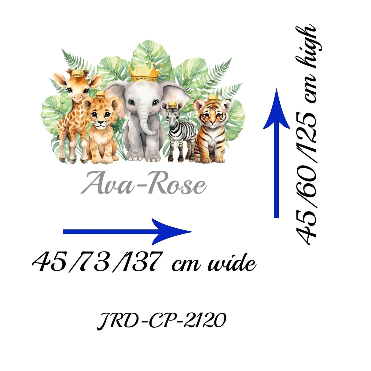 Safari wall Stickers kid's bedroom