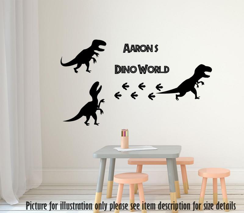 Velociraptor Dinosaur Personalised Name