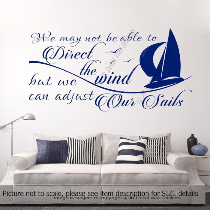 Inspirational quote wall stickers