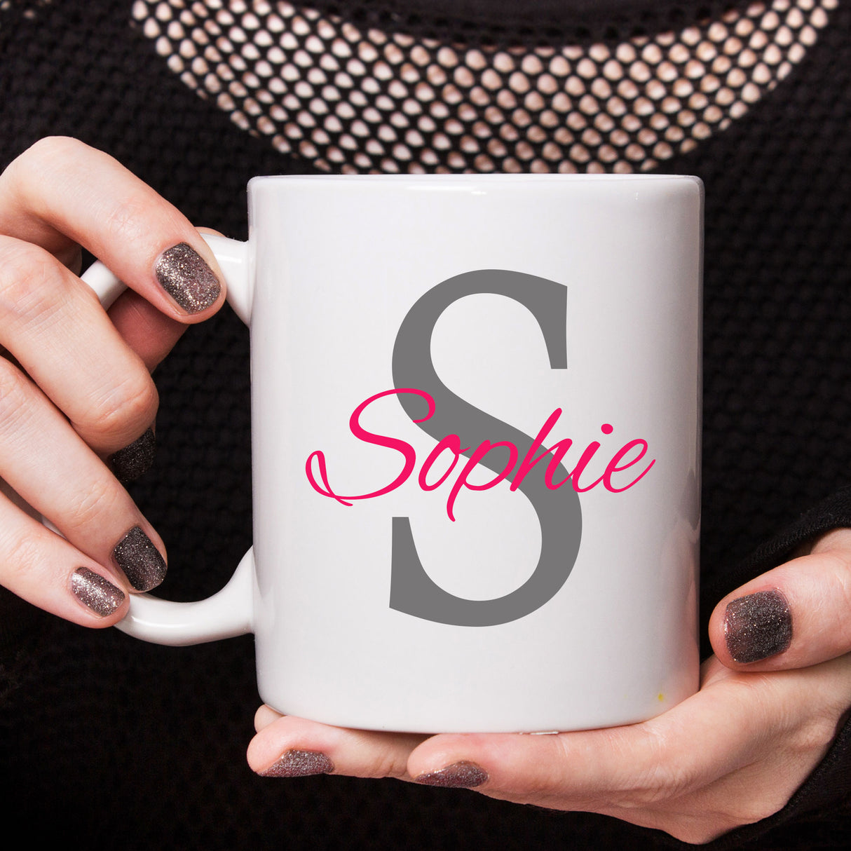 Name Monogram Personalized coffee mug