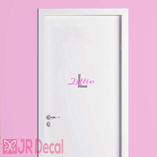 Girls name Monogram Personalised name sticker