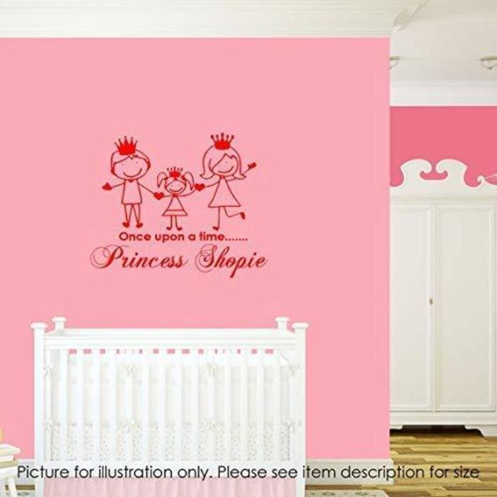 'Once upon a time'- Nursery Wall Stickers