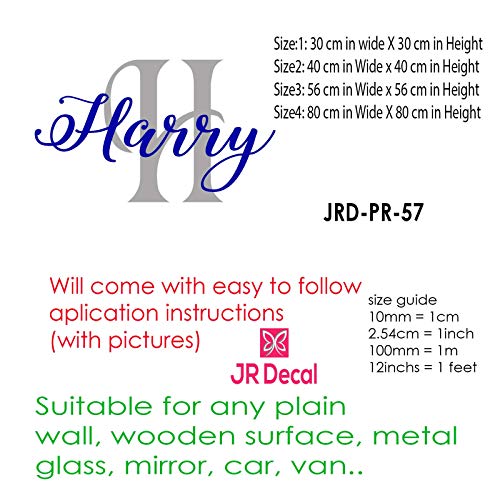 Little Boy Personalised name sticker