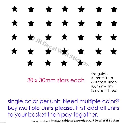 110 pieces 3cm Star Wall Stickers, Star Wall Stickers, Removable