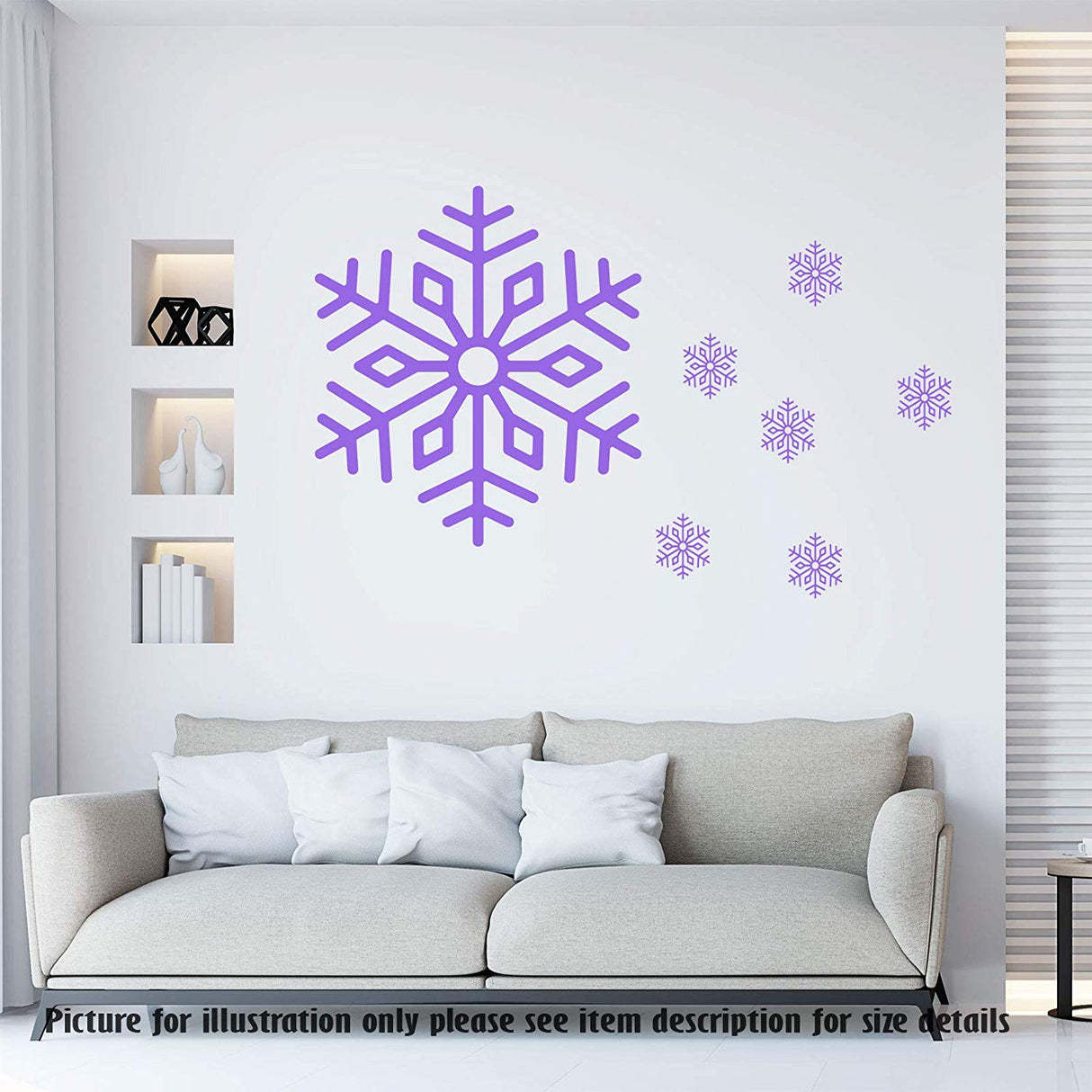 Christmas Snowflakes stickers