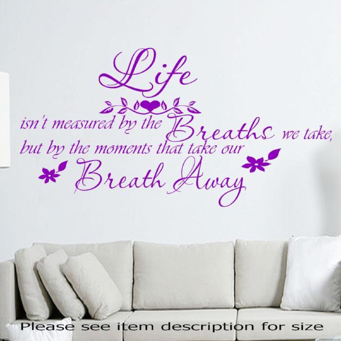Motivational QUOTE Vinyl Wall Decal