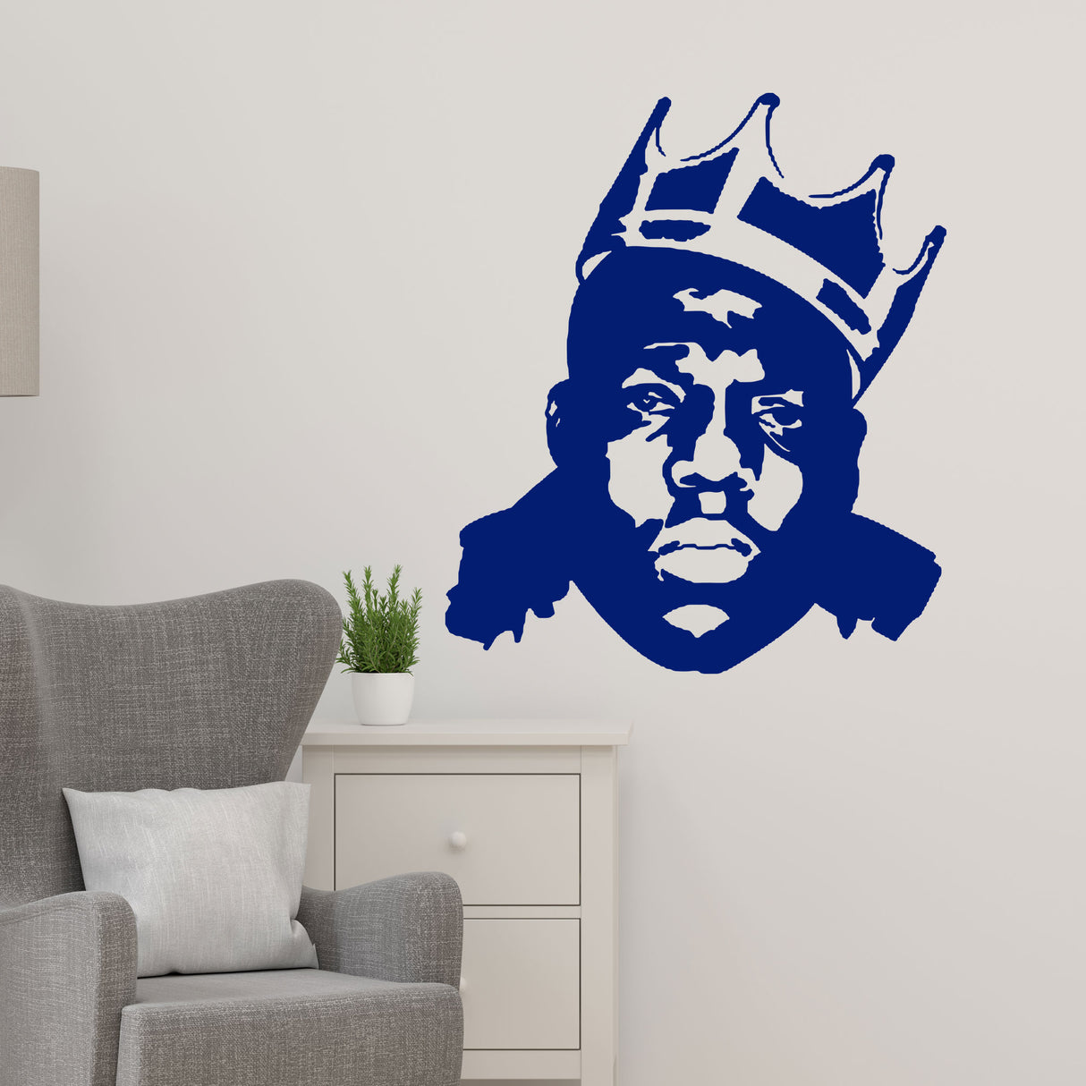 The Notorious B.I.G. Celebrity Wall Art Sticker