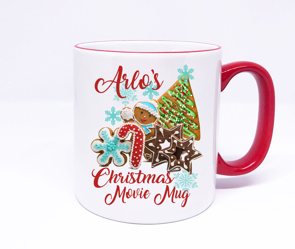 Personalised Christmas Movie Mug