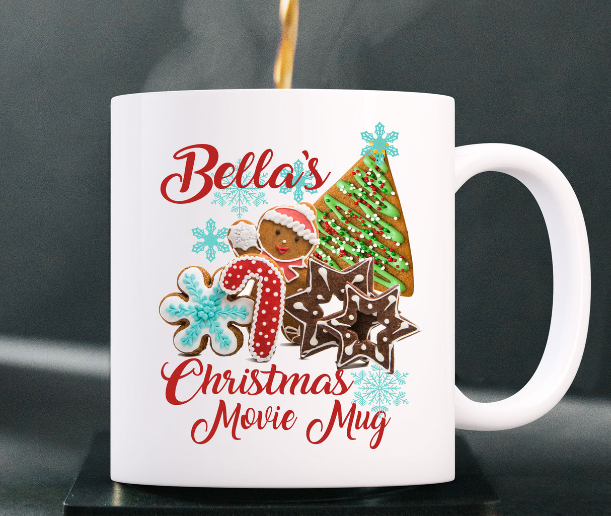 Personalised Christmas Movie Mug