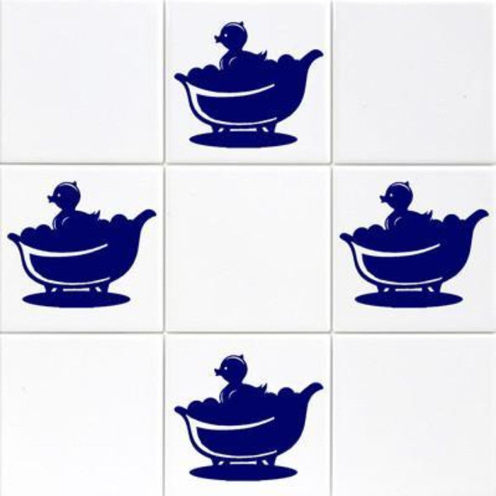 'Bath Duck' Bathroom wall stickers