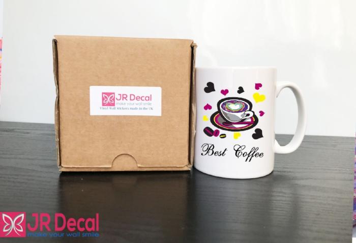 Best Coffee colourful Printed Ceramic Mug D7