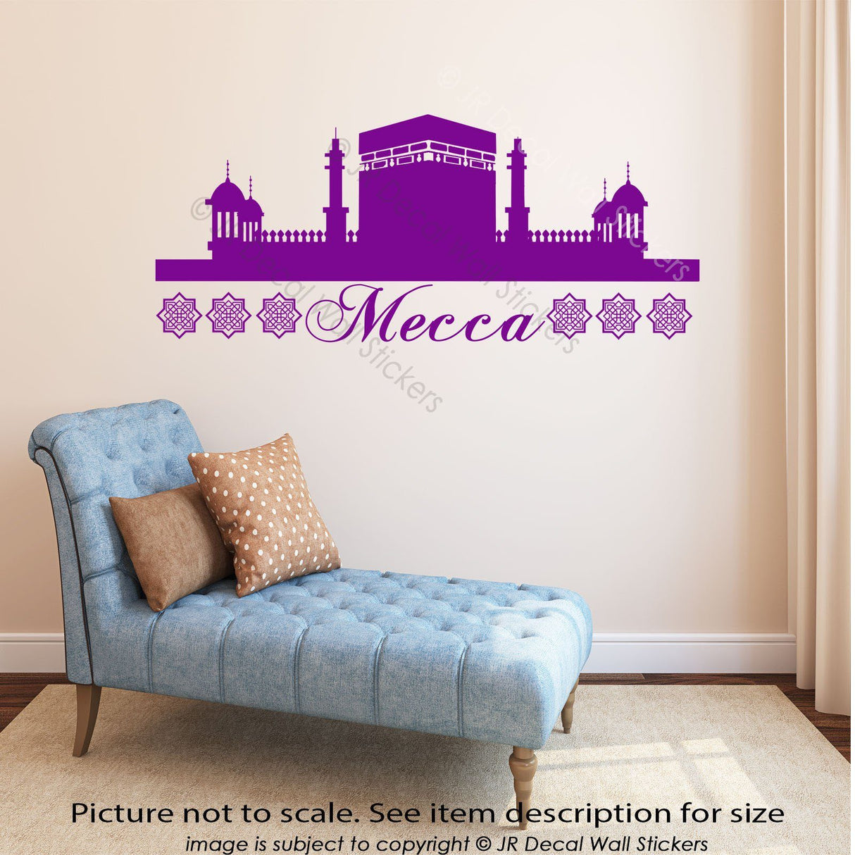 Holy Mecca Printed Islamic Wall Art