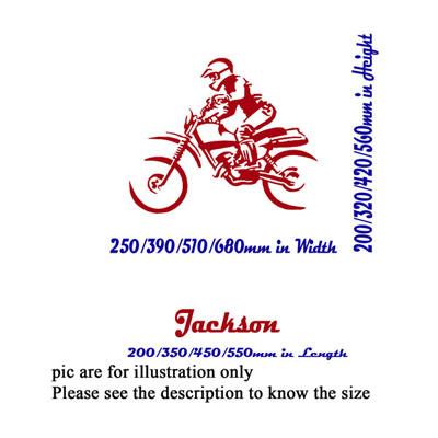 Bike wall art Personalised name sticker