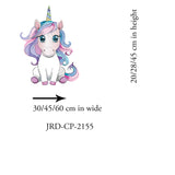 Cute Baby Unicorn Wall Decal