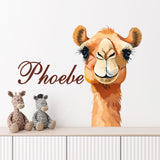 Custom Camel Wall Decal for Kids Nursery room