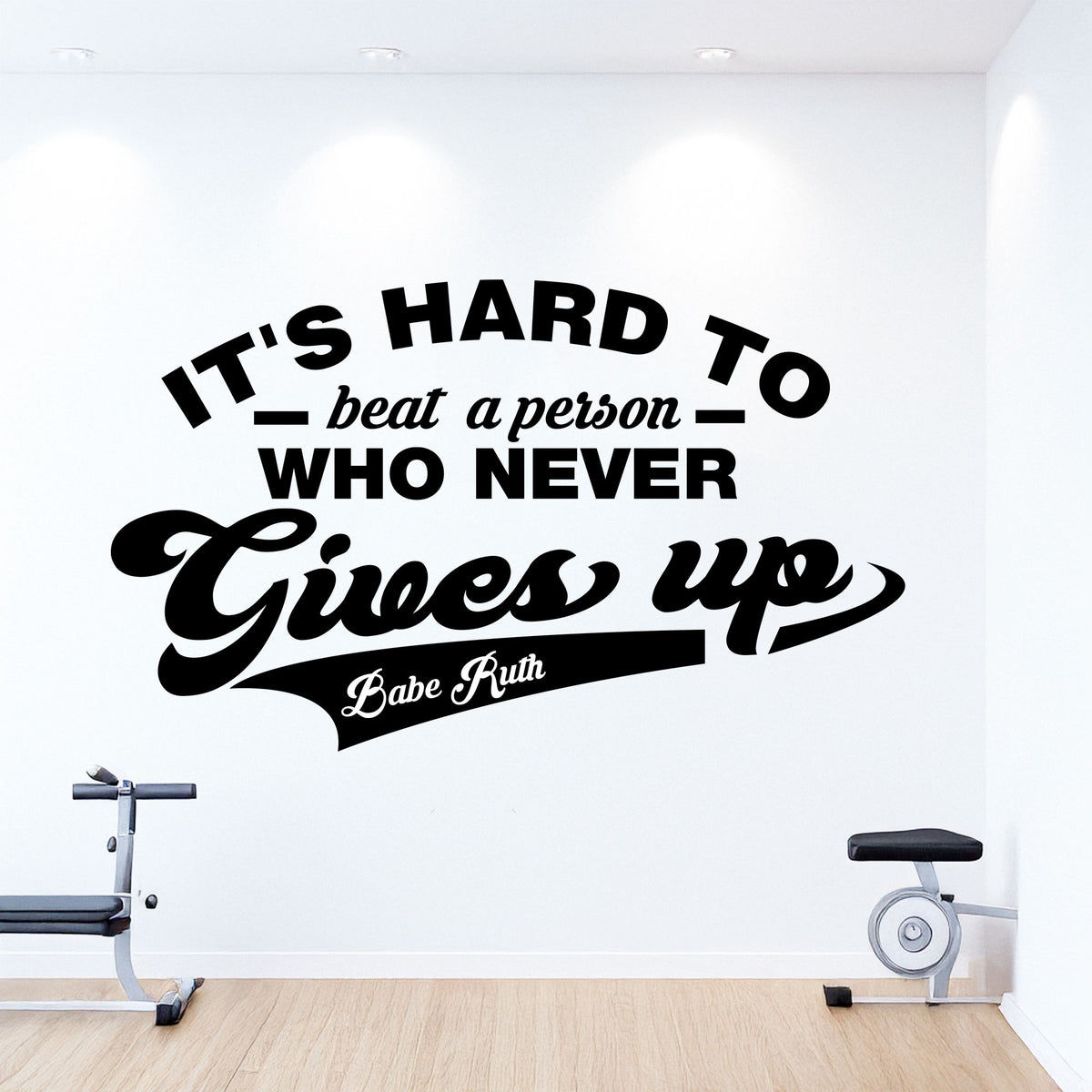 Babe Ruth Wall Quotes Vintage Baseball Babe Ruth Quote Tapestry By