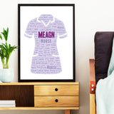 Personalised Nurse Word Art Hospital Ward