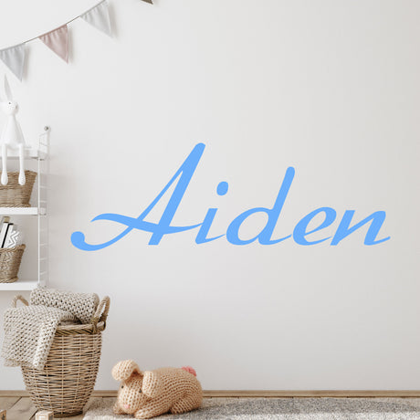 Boys Personalised Name wall  Stickers