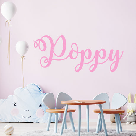 Personalised Wall stickers for girl's Bedrooms