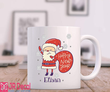 Santa Mug with Personalized Name