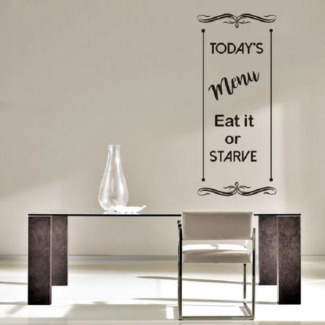 Today's Menu eat it or Starve