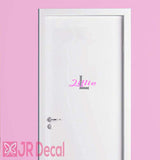 Girls name Monogram Personalised name sticker