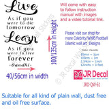  Gandhi Inspirational quote wall stickers