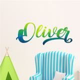 Personalised Baby Name Wall Sticker - Handmade & Eco-Friendly Vinyl Decal