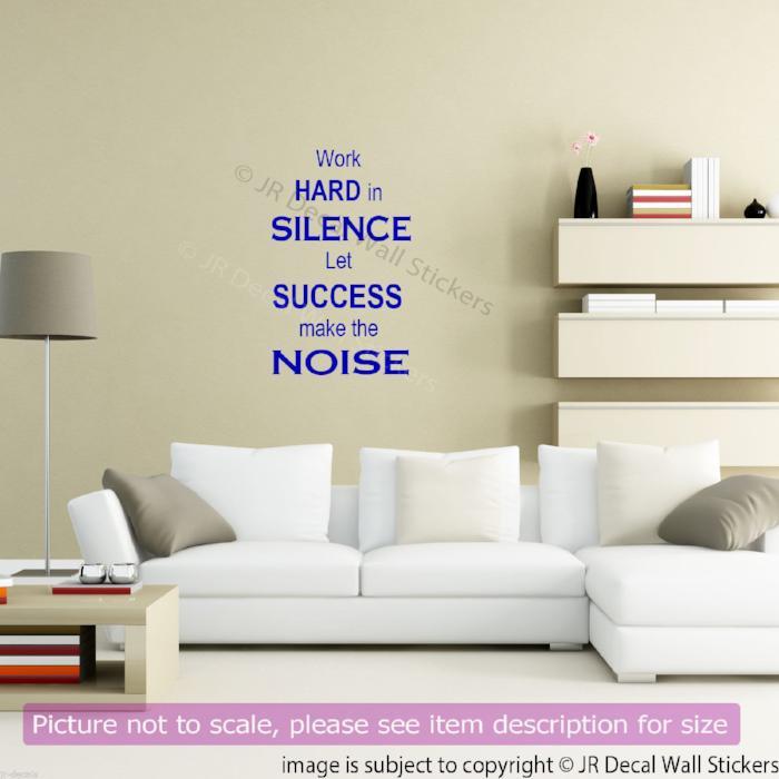 Inspiring Quote Vinyl Wall Decals