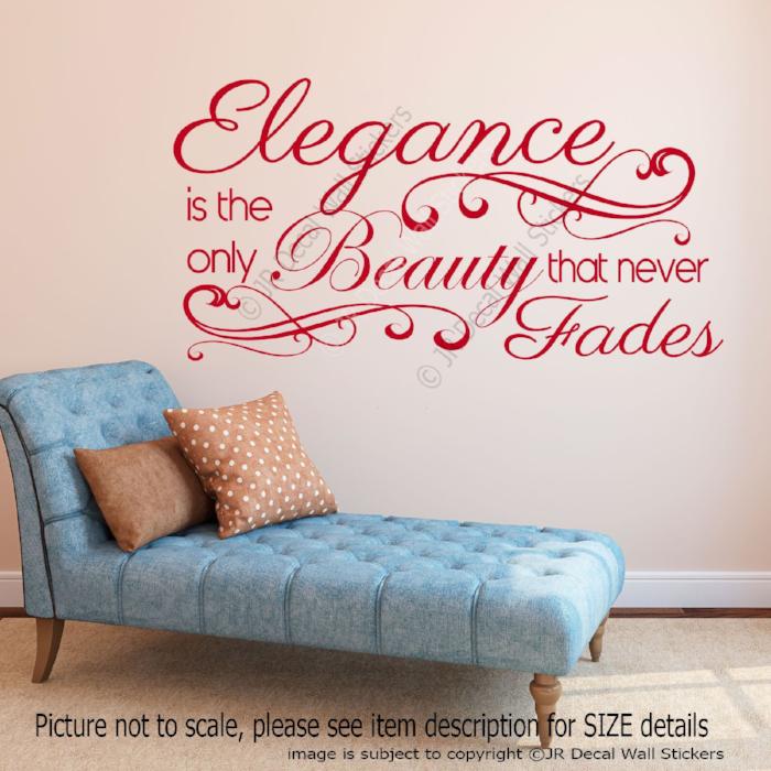 Audrey Hepburn Inspirational wall decal 