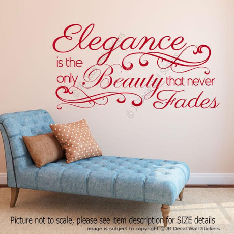 Audrey Hepburn Inspirational wall decal 
