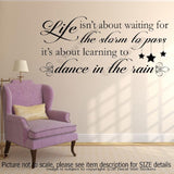 Motivational quotes wall stickers 