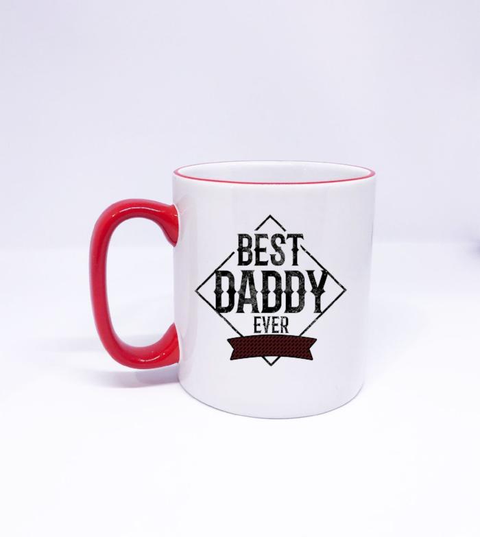 "Best DADDY Ever" Printed Mug for Dad
