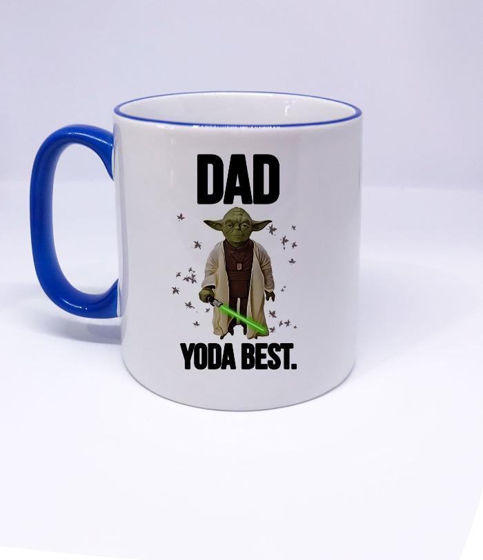 "DAD YODA BEST" Funny Mug for Dad