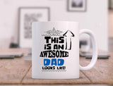 "This is an Awesome DAD" Funny Mug for Dad