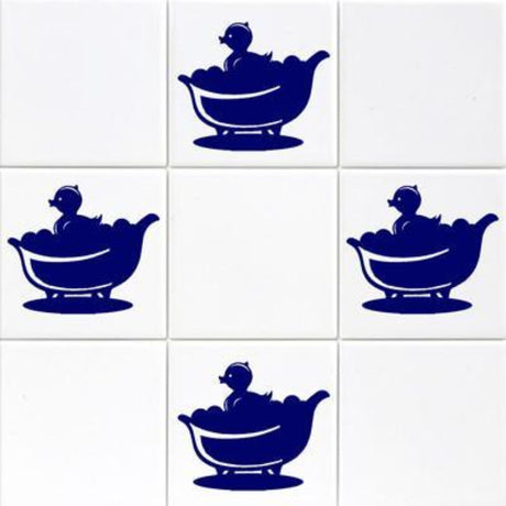 'Bath Duck' Bathroom wall stickers
