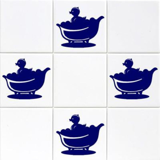 'Bath Duck' Bathroom wall stickers