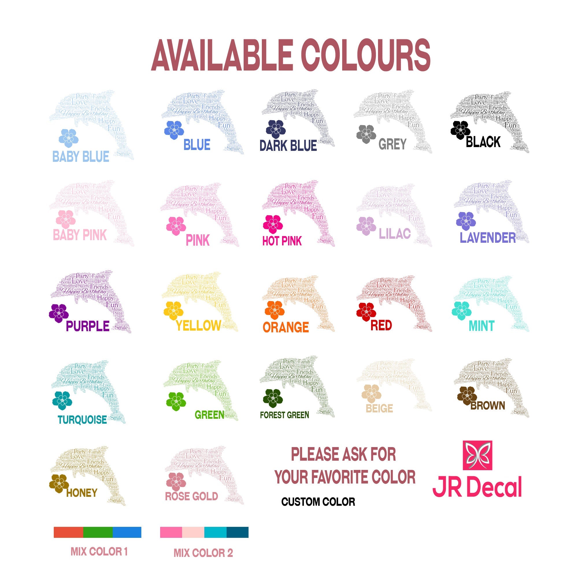 Colour chart