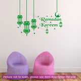 Ramadan Kareem with Lamp Light Islamic wall Art